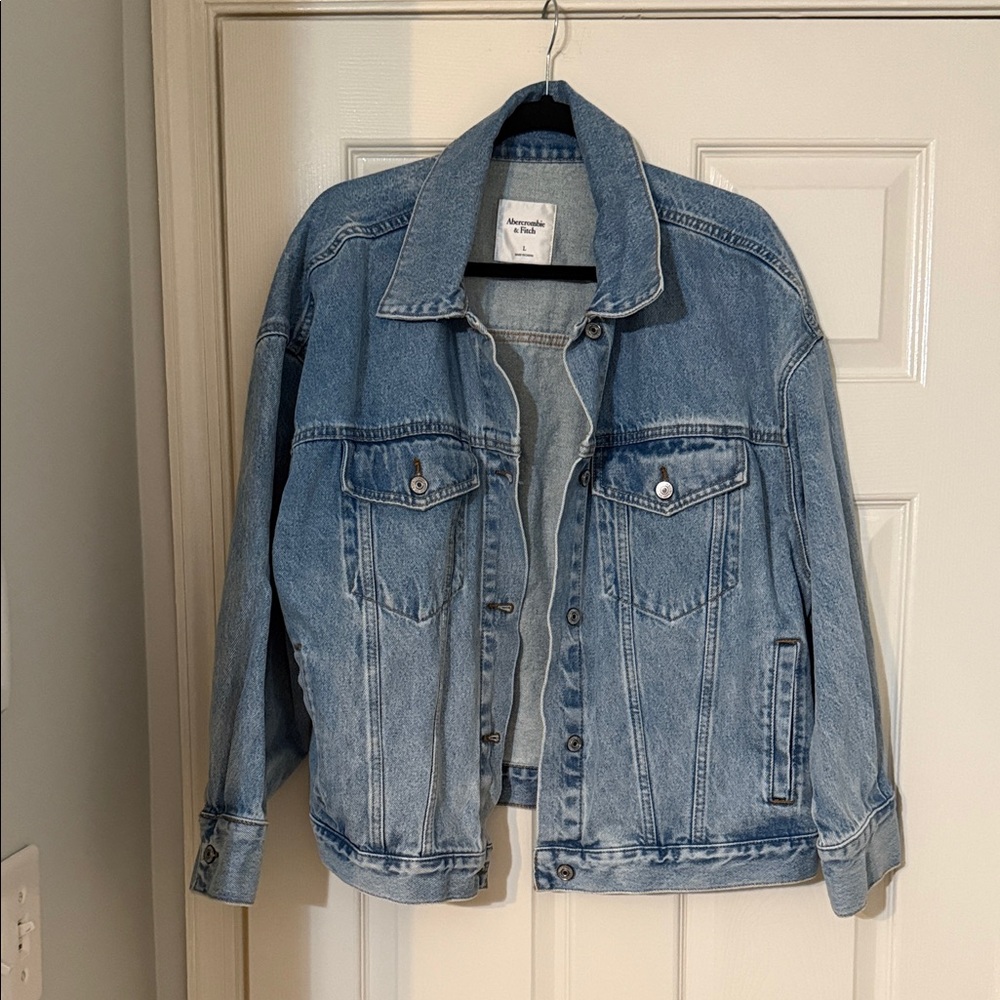Abercrombie Light Blue Jean Jacket